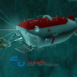 深海潜水器海底探测作业仿真模拟系统